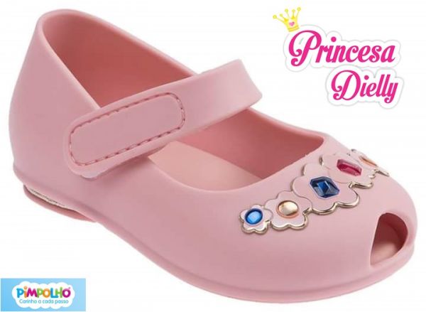 Sapatilha Strass Rosa