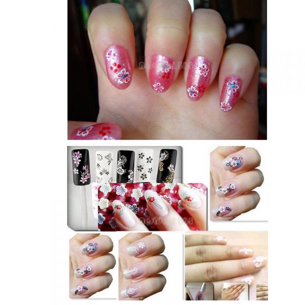 Decoração de Unhas Adesivos 50un BSU0011
