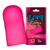 YUMMY SUMMER CAPA PENIANA NEON SOLÚVEL COMESTÍVEL 1 UNIDADE TUTTI FRUTTI