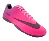 Chuteira Futsal Nike Mercurial Roxo e Pink