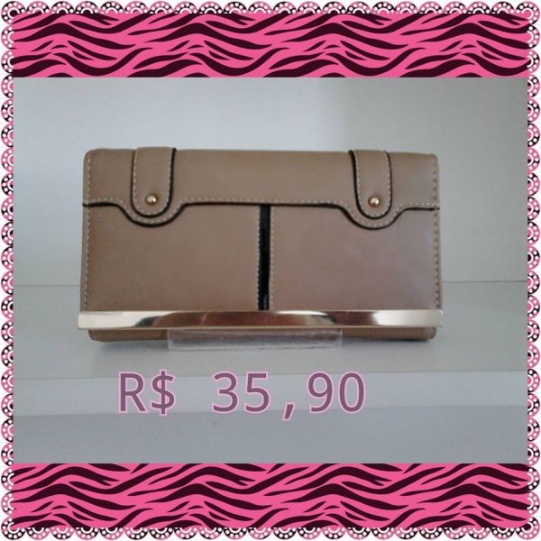 carteira com alça