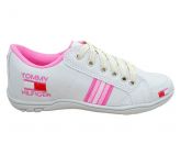 Sapatênis Feminino Tommy Hilfiger Gelo e Rosa MOD:11664