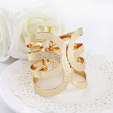 Pulseira estilo europeu oco de Ouro #00792569