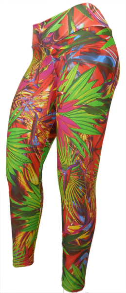 calça de academia estampada