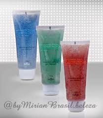 gel esfoliante facial de limpeza profunda