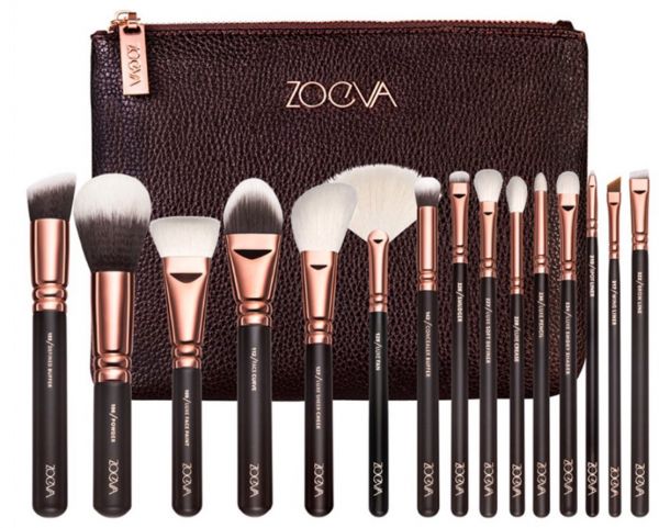 Kit Pincéis Zoeva Originais 15 peças