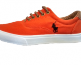 Tênis Polo Ralph Lauren Vaugh laranja