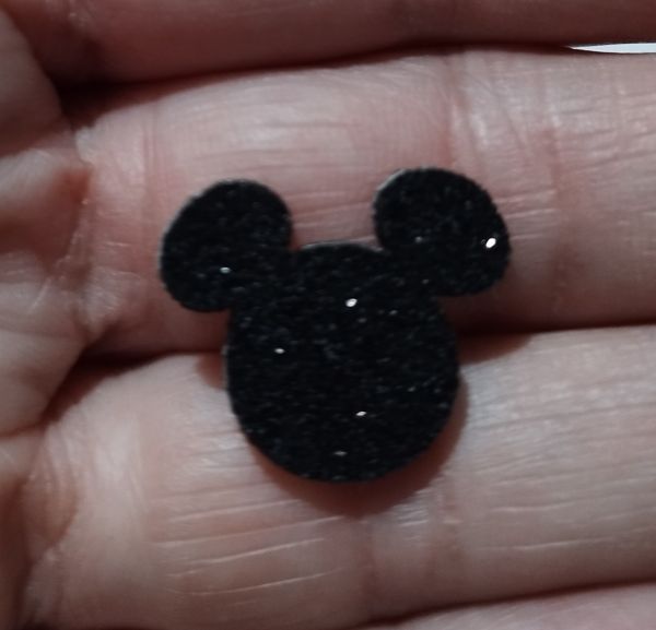 Mickey Preto (120 Adesivos)