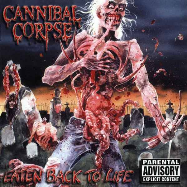 CD CANNIBAL CORPSE - Eaten back to Life com 1 vìdeo de bônus