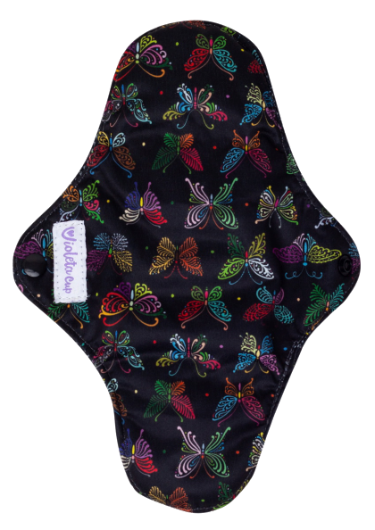 Absorvente Violeta Cup MINI (PP) - Borboletas