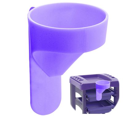 Carrinho Auxiliar Para Cabeleireiros Lilas