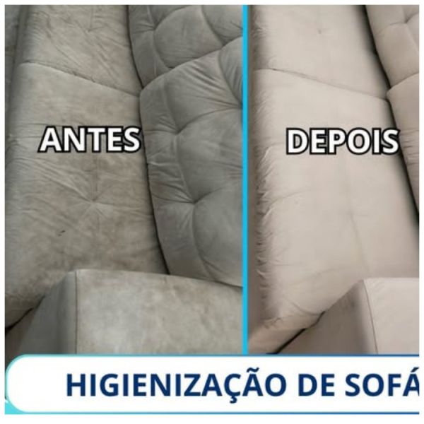Lavagem sofá a seco em Sarandi Maringá