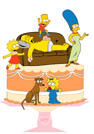 Arquivos 100% em Camadas STUDIO, FCM e SVG - Os Simpsons