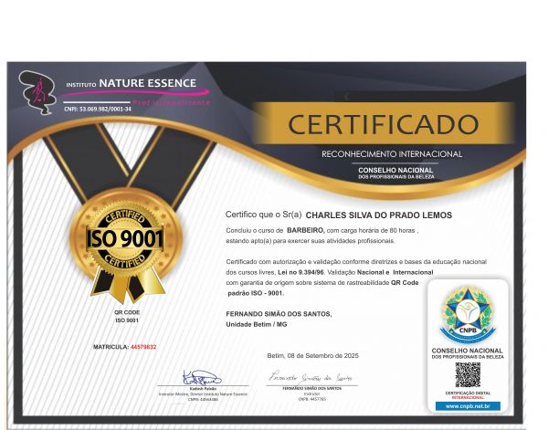 CHARLES SILVA DO PRADO LEMOS