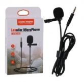 Microfone de Lapela 3,5mm Stereo Profissional