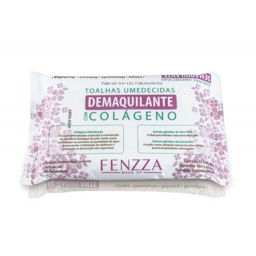 Lenços Demaquilante Fenzza.