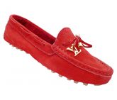 Mocassim Feminino Louis Vuitton Vermelho