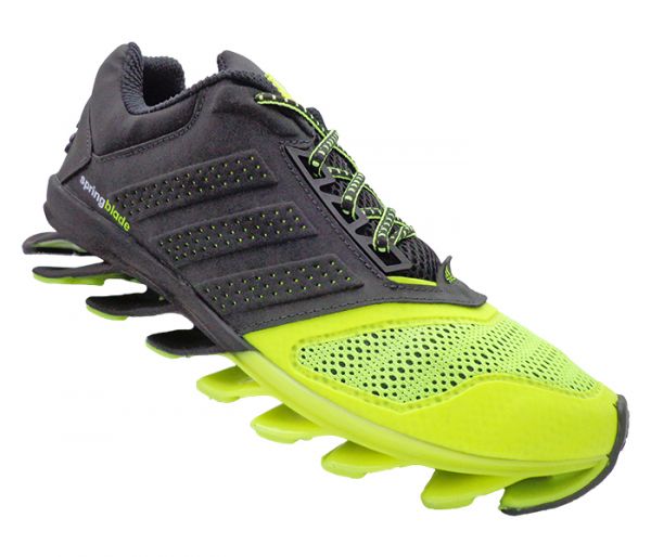 Tênis Adidas Springblade Drive 2015 Preto e Verde Límão
