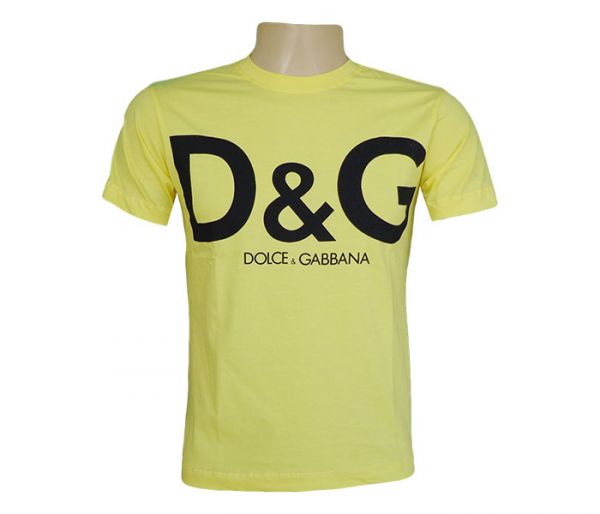 Camisa Dolce & Gabbana Amarela
