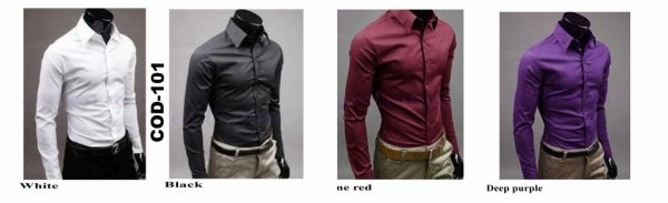 camisa social importada 4 cores