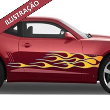 Adesivos Laterais Automotivos em Vinil
