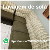 Limpeza de sofá jardim Iguaçu em Maringá!