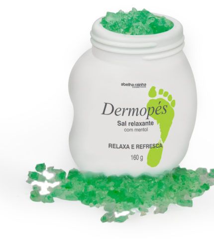 Sal Relaxante Para os Pés com Mentol