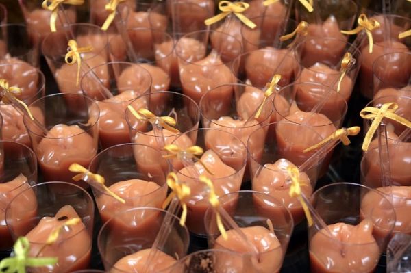 Mousse de goiabada no copinho
