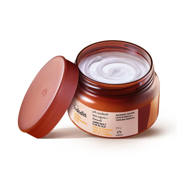 Tododia Jambo Rosa e Flor de Caju manteiga corporal uniformizadora de tom - 200g