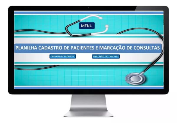 Planilha Cadastro De Pacientes E Marcação De Consultas