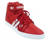 Tênis Adidas Varial New Cano Alto Vermelho e Branco