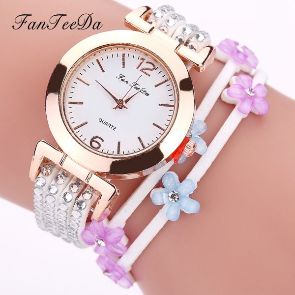 RELÓGIO FANTEEDA RELÓGIO DE PULSO QUARTZO RELÓGIO DA MODA RELÓGIO FEMININO MODA CASUAL