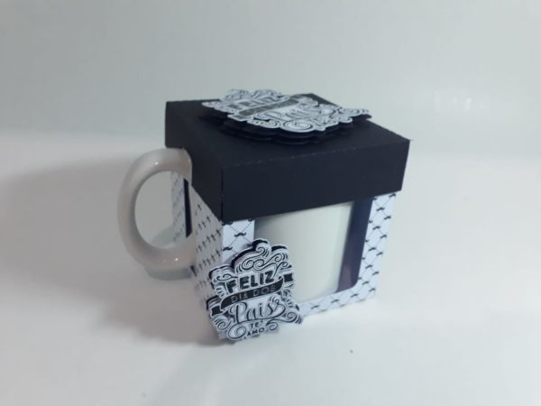 ARQUIVO DIGITAL CAIXA CANECA DIA DOS PAIS 4P