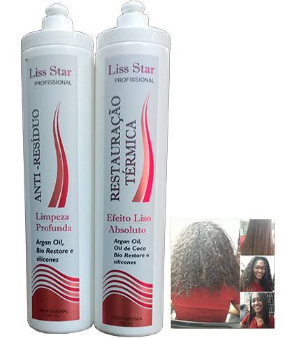 Kit Progressiva RESTAURAÇÃO Térmica Solem 1000 ml. Liso Absoluto.