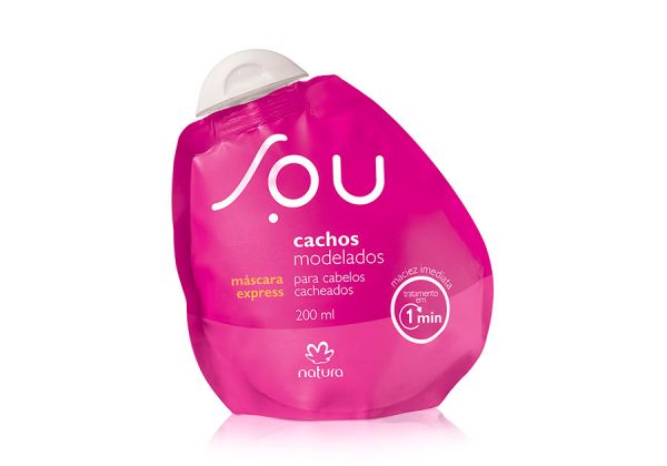 Máscara Express Cachos Modelados SOU - 200ml