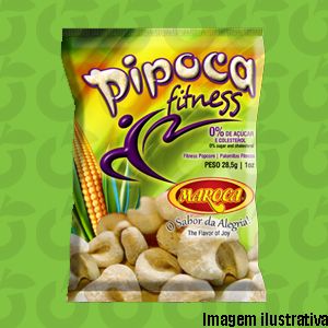 Pipoca de Milho Fitness Diet 30 Gramas Pipoca Maroca