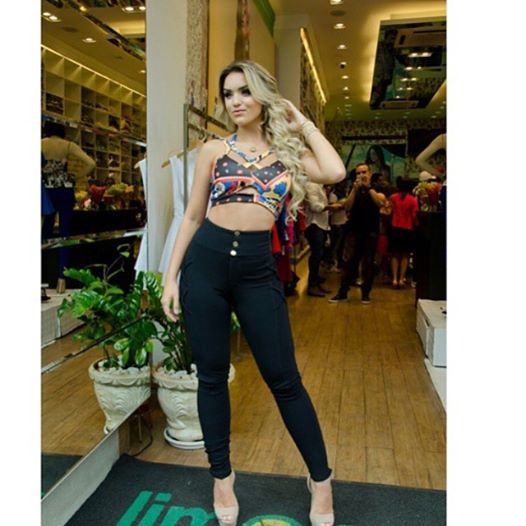 Cropped Estampado Limone