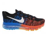 Tênis Nike Flyknit Air Max Preto e Azul MOD:11750