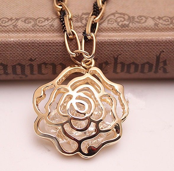 Cordão Pingente - Rosa