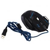 Novo 7200 DPI 7 Botões Do Mouse Gamer Gaming Óptico USB Multi Color LED Backlit LOL Dota Wired Mouse