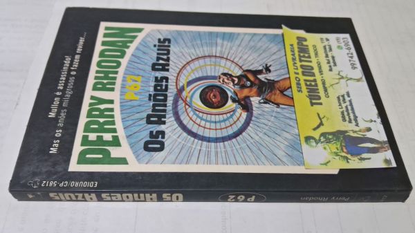 Perry Rhodan 62 Os anões Azuis Livro Ediouro Ficção