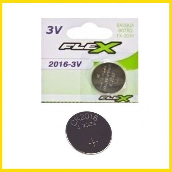 Bateria 3v - CR2016 FLEX (unidade)