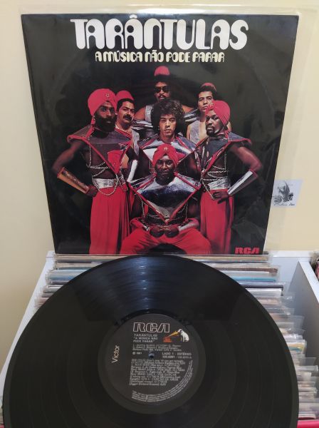 Lp Tarântulas - A Música Não Pode Parar (Rca Victor - 1981)