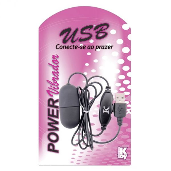 Vibrador Bullet Cápsula USB KGel