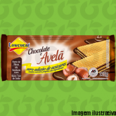 Wafer Chocolate com Avelã Zero Açúcar 115 Gramas Lowçúcar