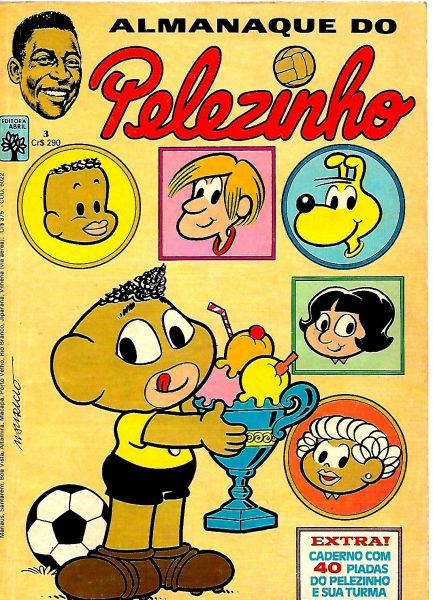 ALMANAQUE DO PELEZINHO #3-EDITORA ABRIL-1983