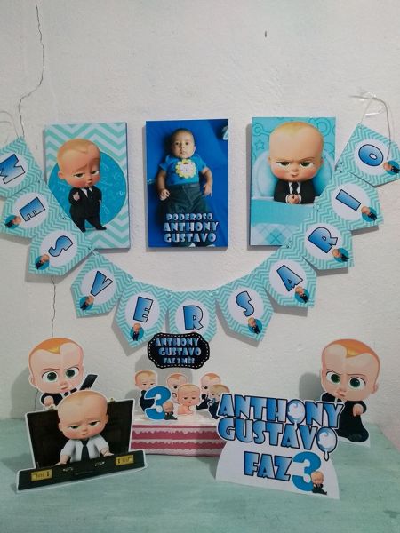 kit decorativo Poderoso Chefinho