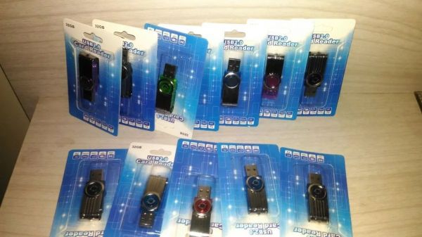 Leitor De Cartão Memória 2.0 Usb Card Reader