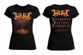 *Camiseta SHEDIM - Daemones Venenum Evomentes babylook feminina