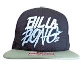Boné Aba Reta Billabong Preto e Verde Água 80